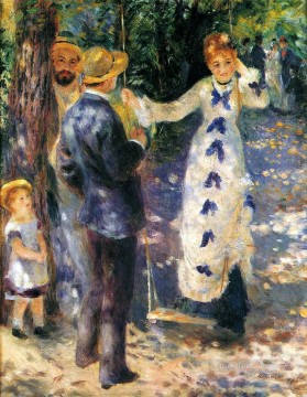 el columpio Pierre Auguste Renoir Pinturas al óleo